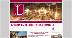 Desktop Screenshot of fincaloranquebodas.com